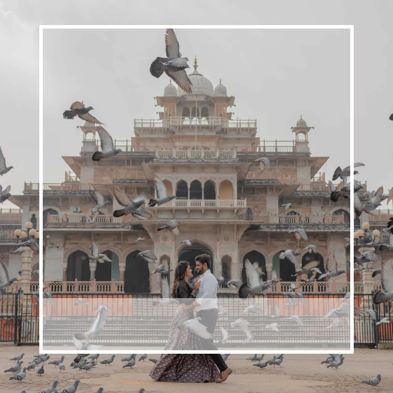 pre wedding shoot places in Jaipur